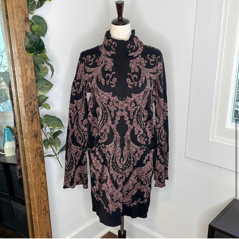 Free People Modern Love Turtleneck Mini Dress